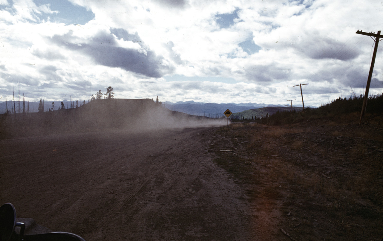 72-09-01, 012, Alaska Highway, 356 mi, British Columbia, Ca