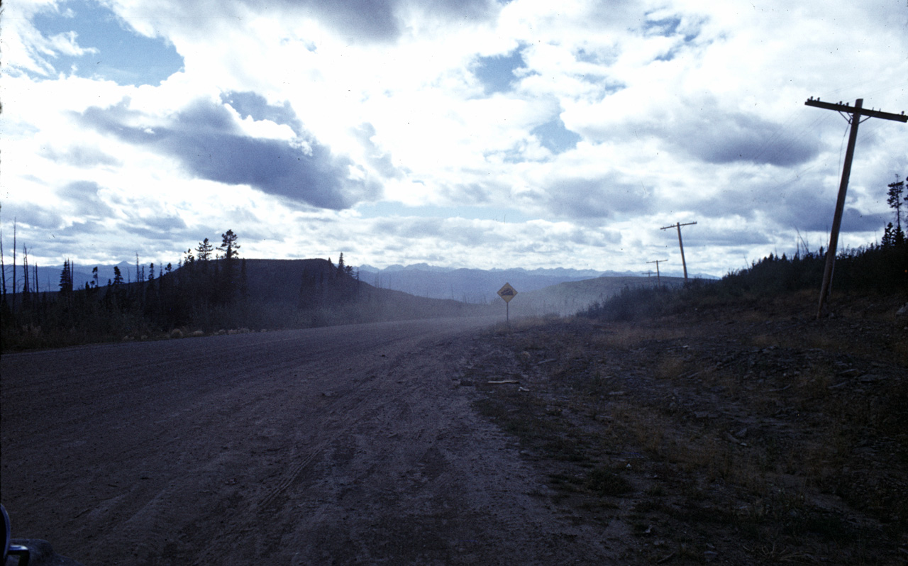 72-09-01, 013, Alaska Highway, 356 mi, British Columbia, Ca