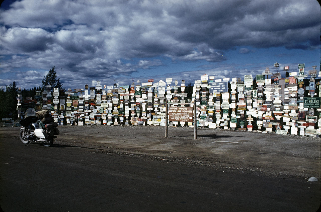 72-09-01, 031, Waston Lake, Alaska Highway, 632 mi, Yukon